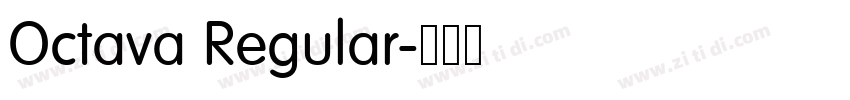 Octava Regular字体转换 Octava Regular字体转换